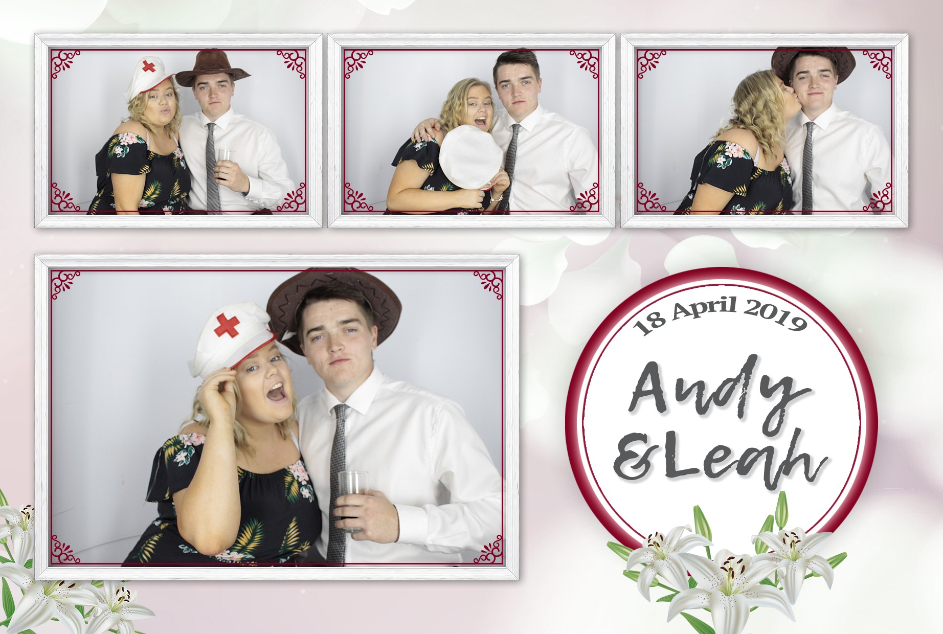 Andy & Leah's Wedding | View more photos from the event at gallery.myphotoboothexperience.co.uk/u/MyPhotoBoothExperienceLtd/Andy-Leahs-Wedding